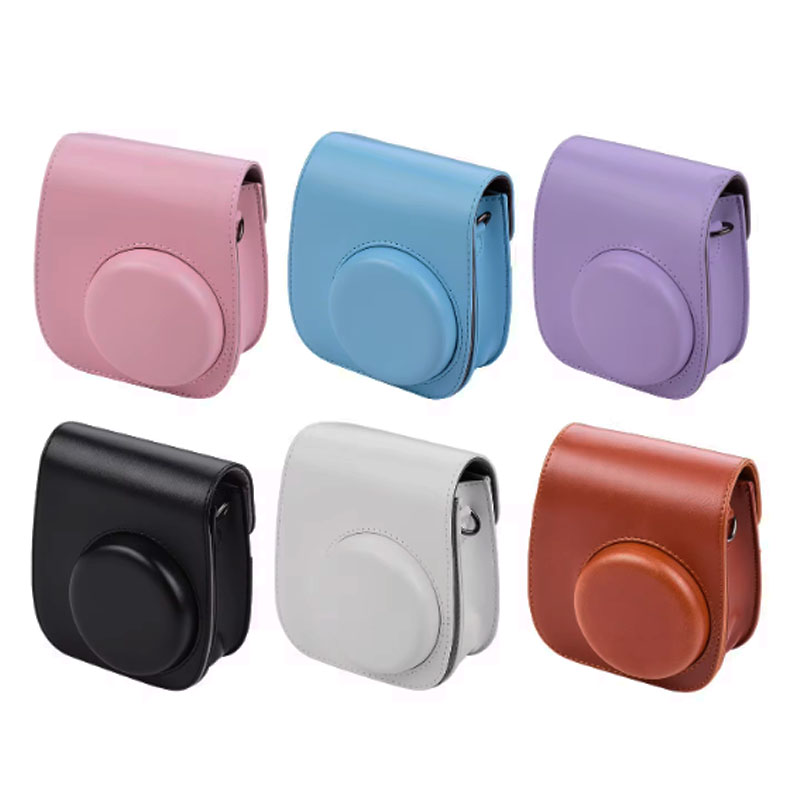 Camera Leather Case - Pour Fujifilm Film caméra sac pour