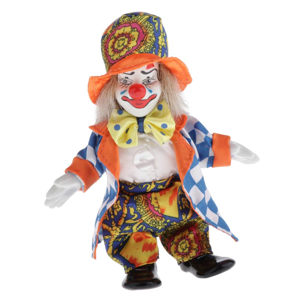 Vintage Collectible Clowns - Poupées de clown bouffon en céramique