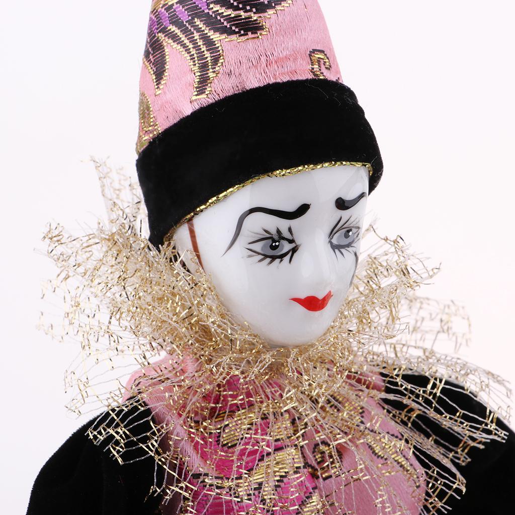 Vintage Collectible Clowns - Poupées de clown en porcelaine de