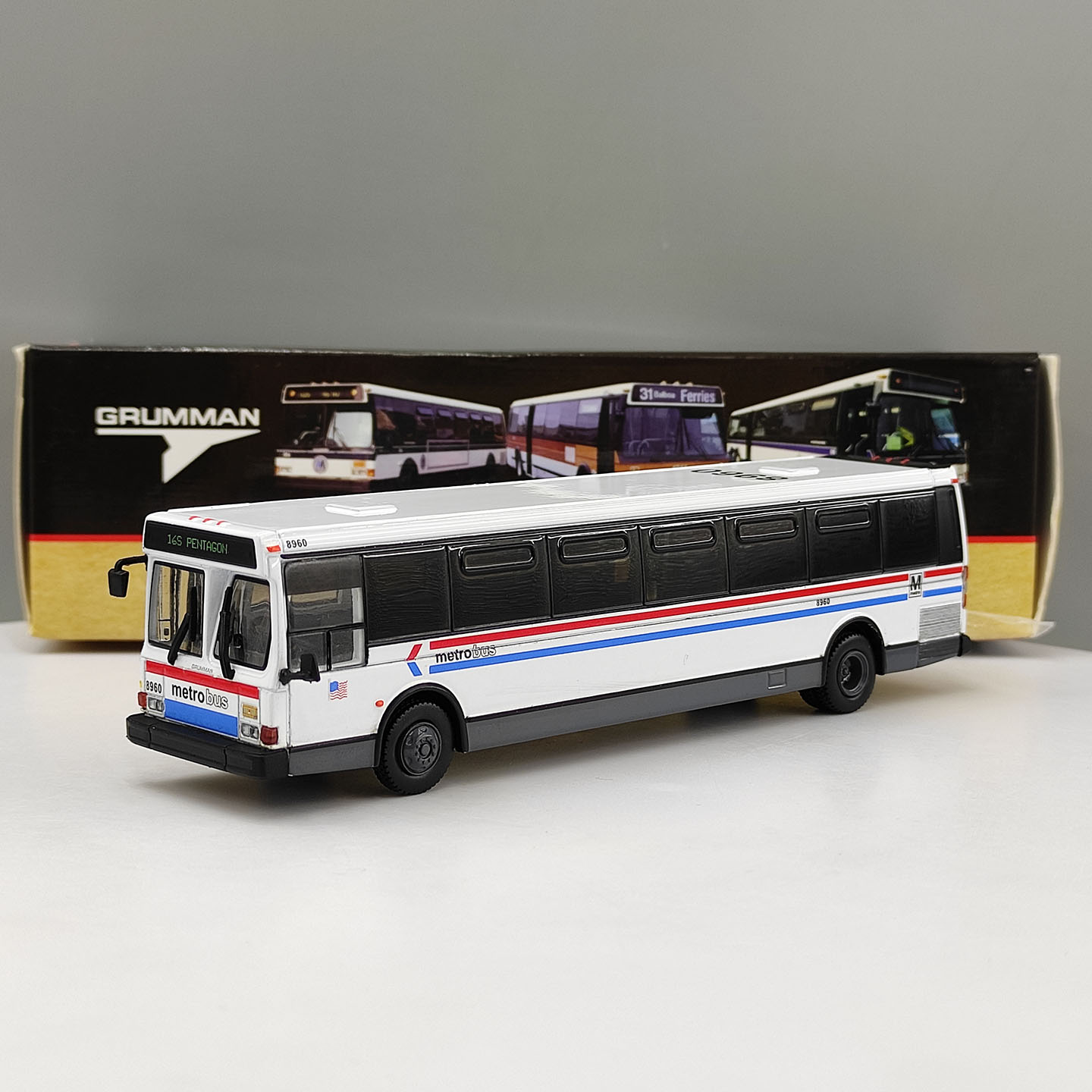 Vintage Collection - Modèle de voiture en alliage, bus