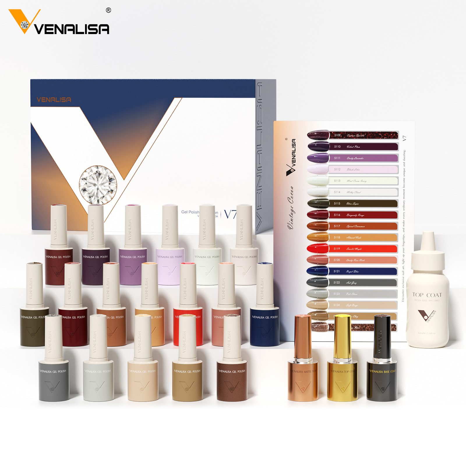 Collectible Vintage Lamps - VENALISA V7 Vernis à Ongles Gel