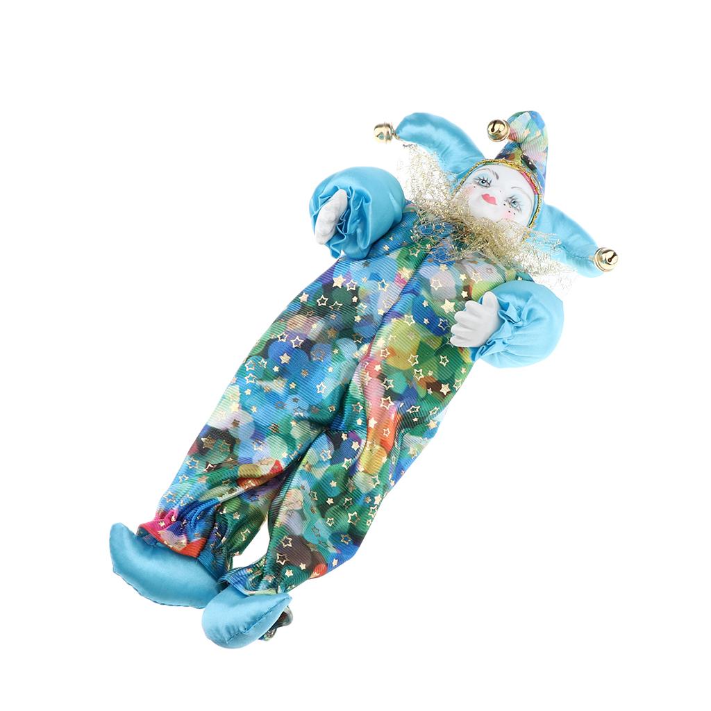 Vintage Collectible Clowns - Figurine de clown vintage en tissu
