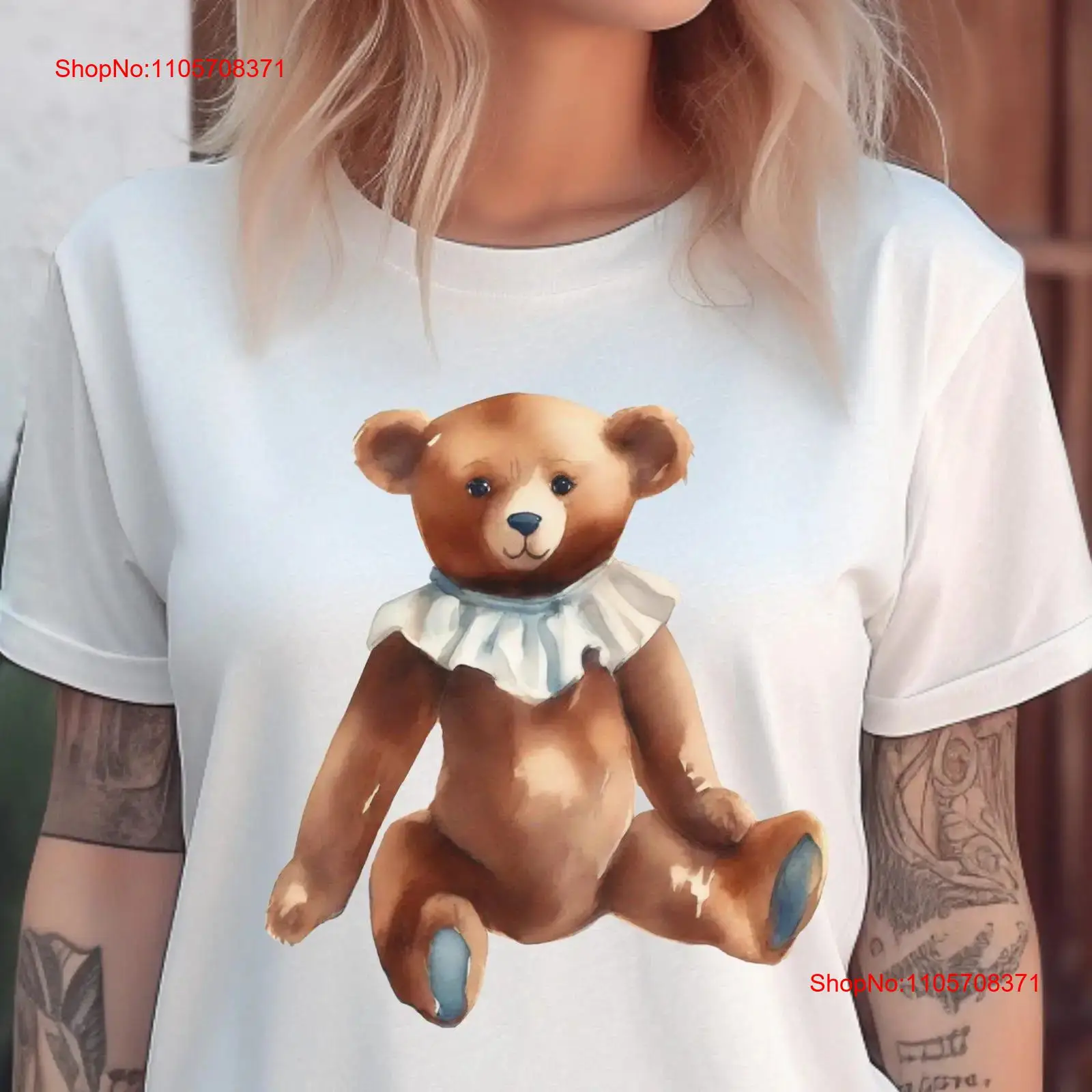 Vintage Collectible Teddy Bears - T-shirt vintage motif ours en peluche,