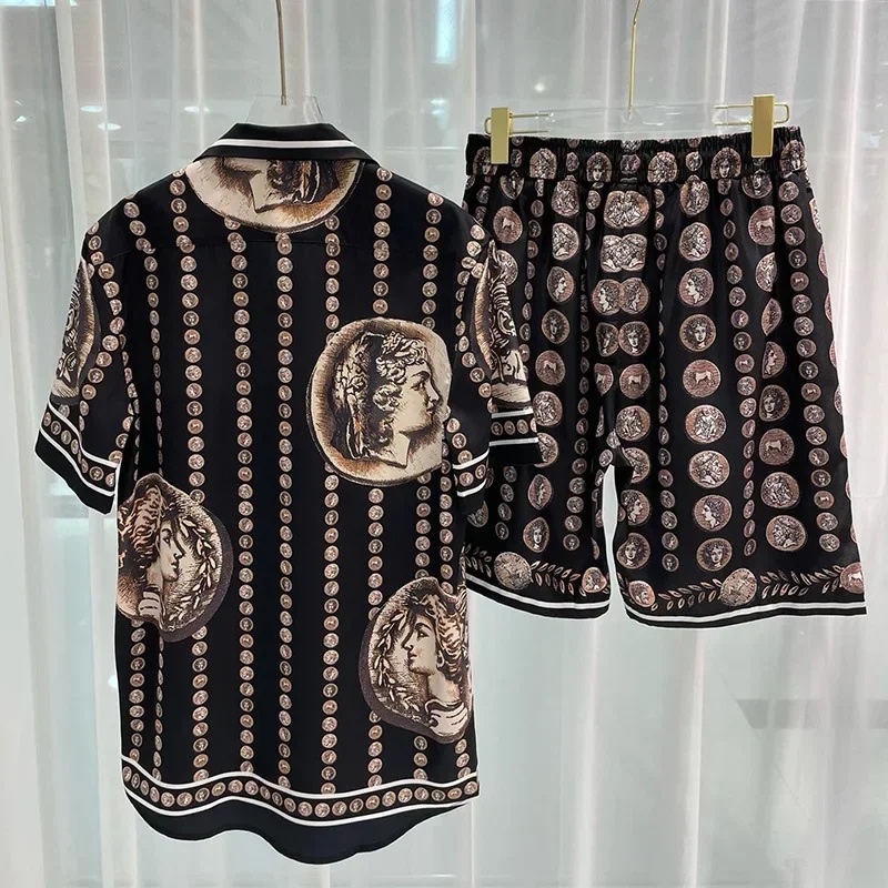 Vintage Collection - Ensemble Chemise Hawaïenne et Short pour