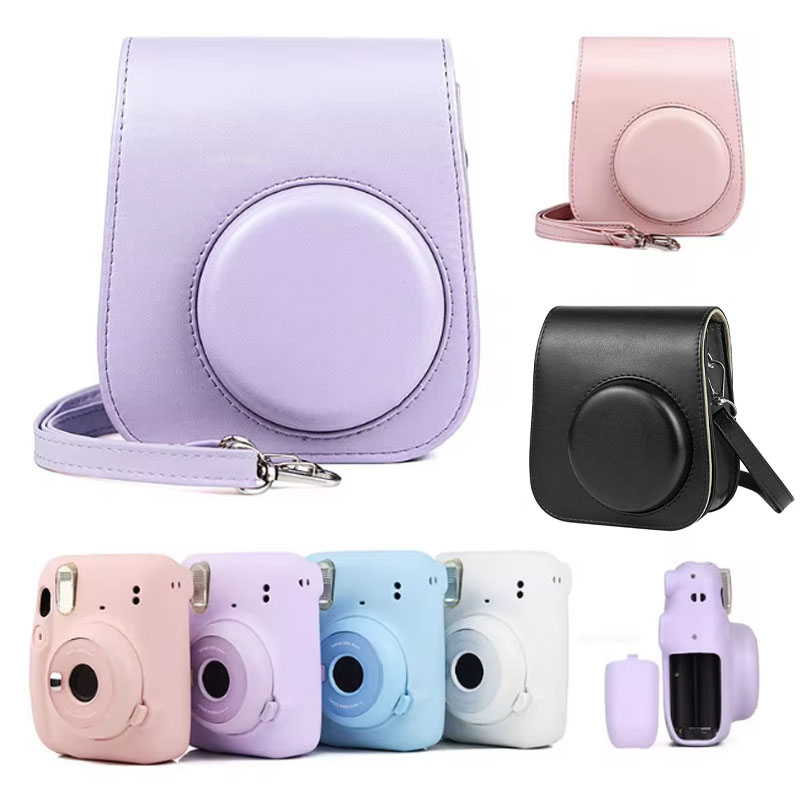 Pour Fujifilm Film caméra sac  - Camera Leather Case avis et prix