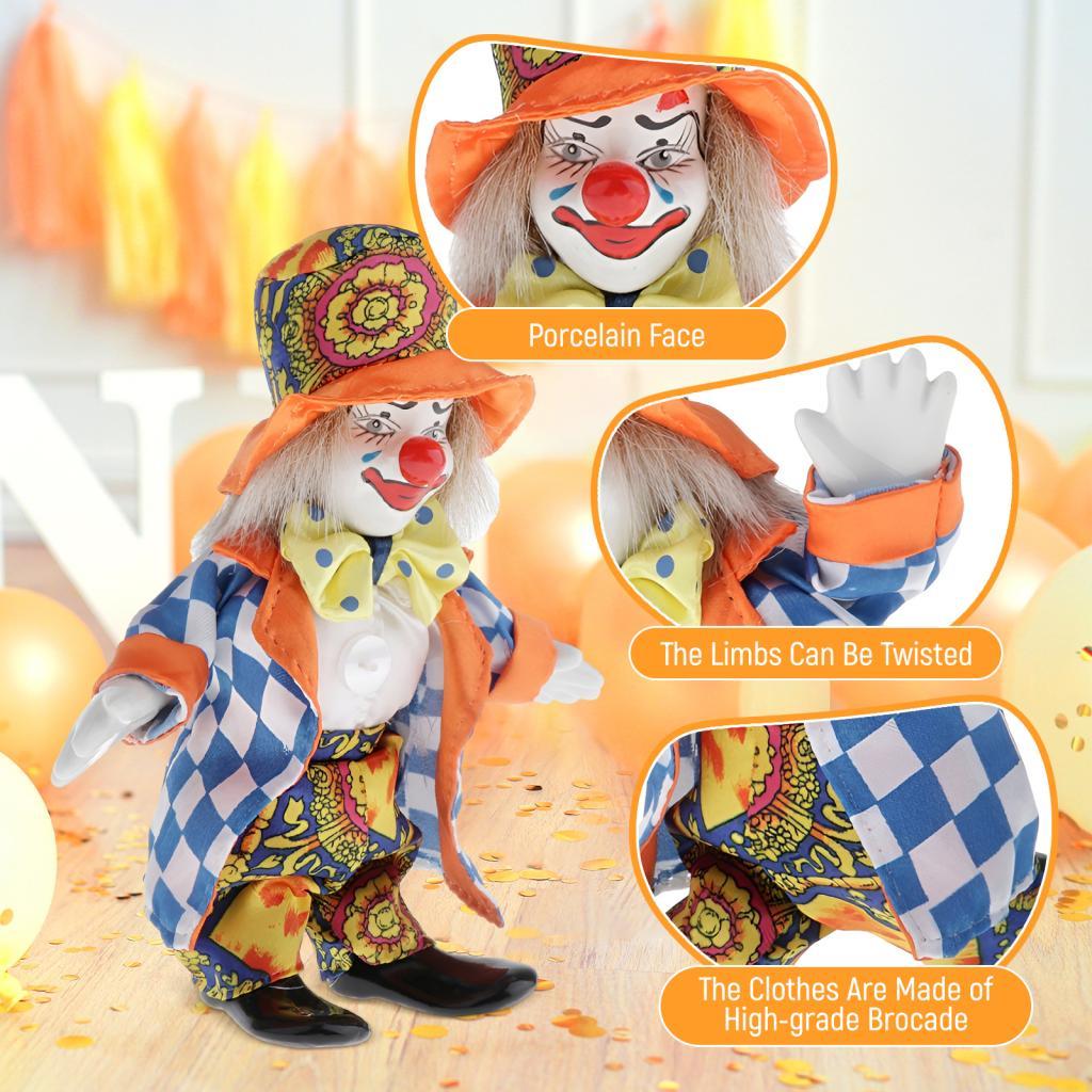 Poupées de clown bouffon en cé - Vintage Collectible Clowns avis et prix