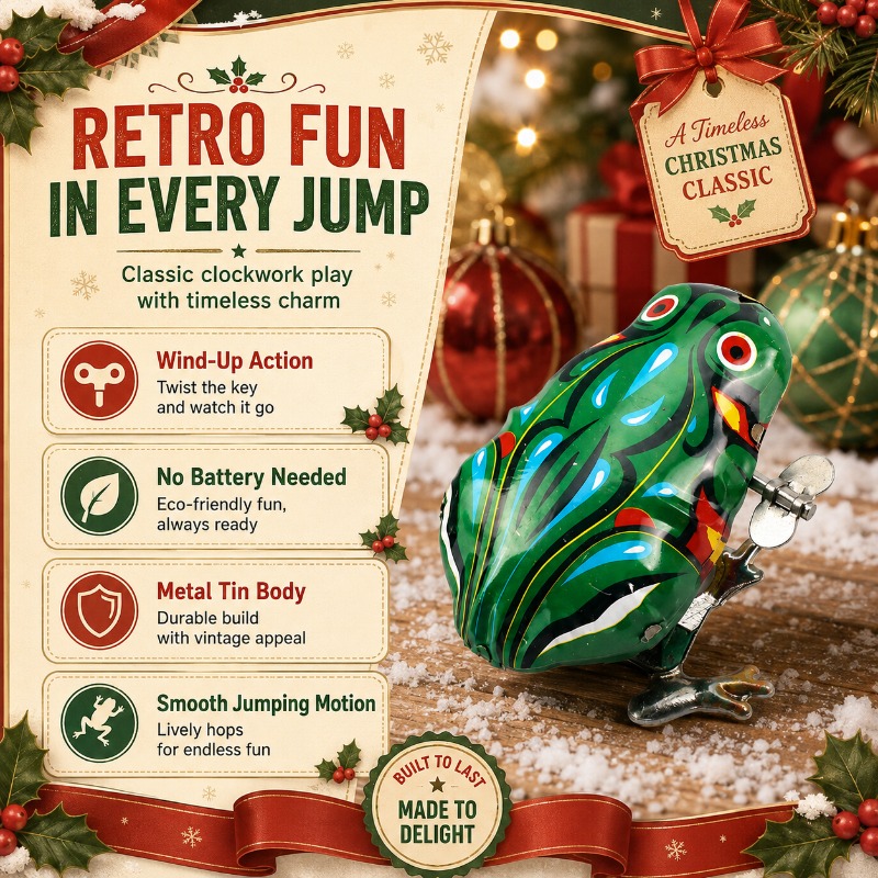 Grenouille sauteuse vintage en - Vintage Toys Collection avis et prix