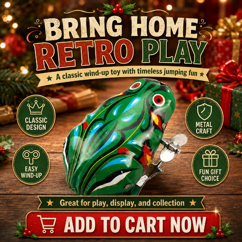 Grenouille sauteuse vintage en - Vintage Toys Collection avis et prix