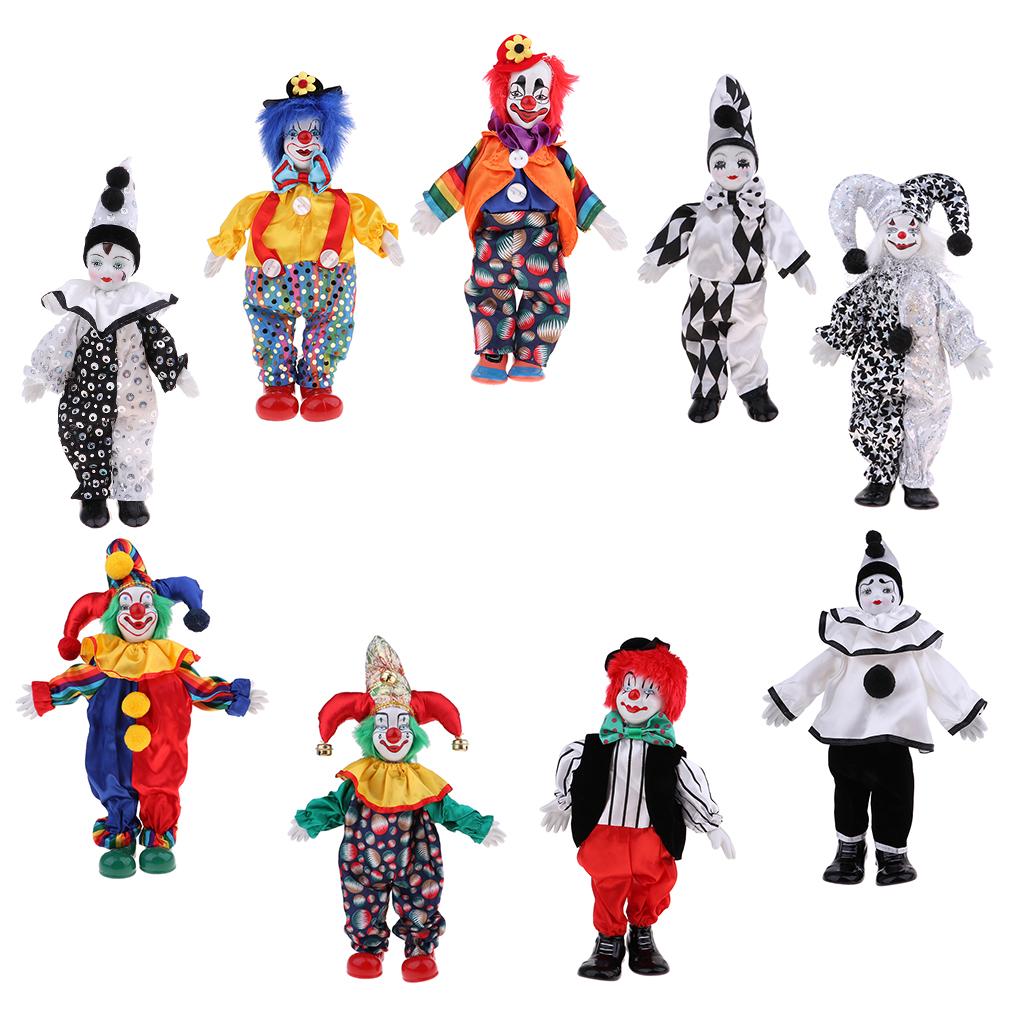 Poupées de clown en porcelaine - Vintage Collectible Clowns avis et prix