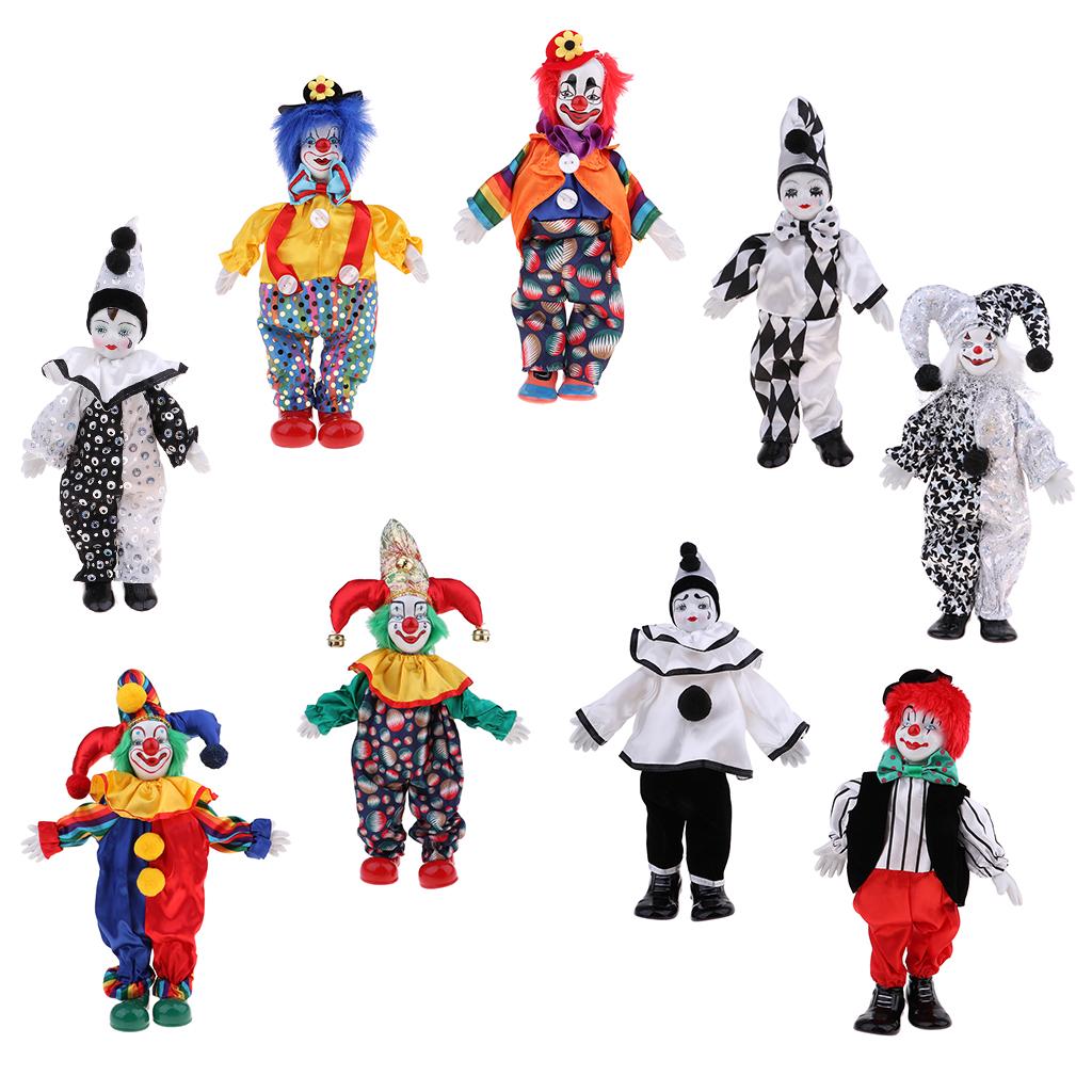 Poupées de clown en porcelaine - Vintage Collectible Clowns avis et prix