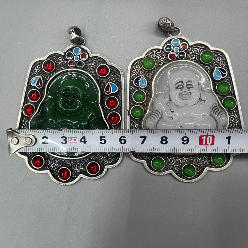Amulette Bouddha en jade incru - Vintage Collectible Market avis et prix