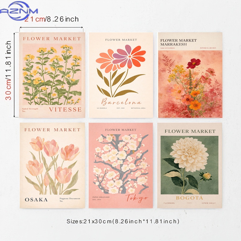 Collection de 6 impressions su - Vintage Collectible Market avis et prix