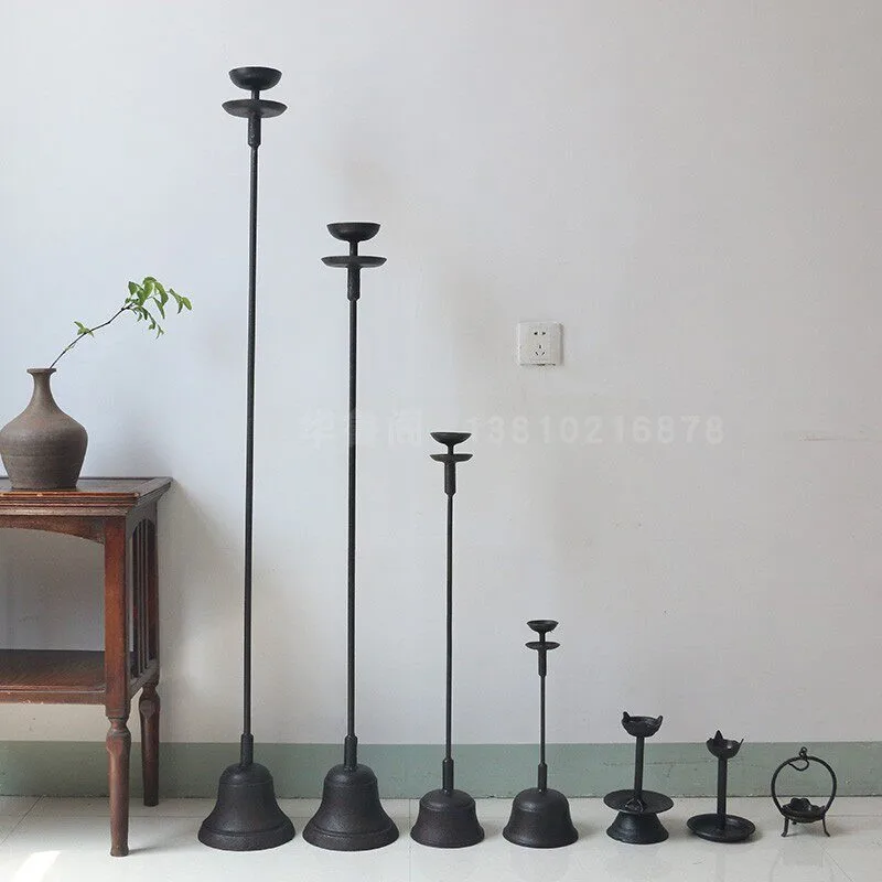Bougeoirs vintage en fonte, or - Collectible Vintage Lamps avis et prix