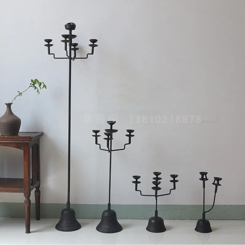 Bougeoirs vintage en fonte, or - Collectible Vintage Lamps avis et prix